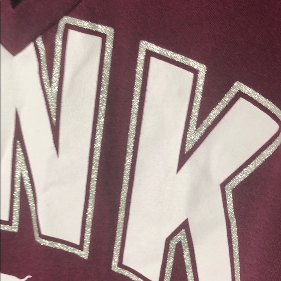 PINK Victoria Secret logo tunic tee top - Picture 3 of 9